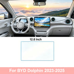 PPF GPS Navigation Protective Film For BYD Dolphin 2023-2025 Interior Transparent TPU Center Screen Console Protective Film
