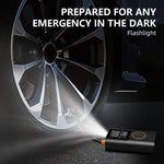 Wireless Air Compressor 150PSI Air Pump | Portable Digital Tire Inflator with USB Output detail view