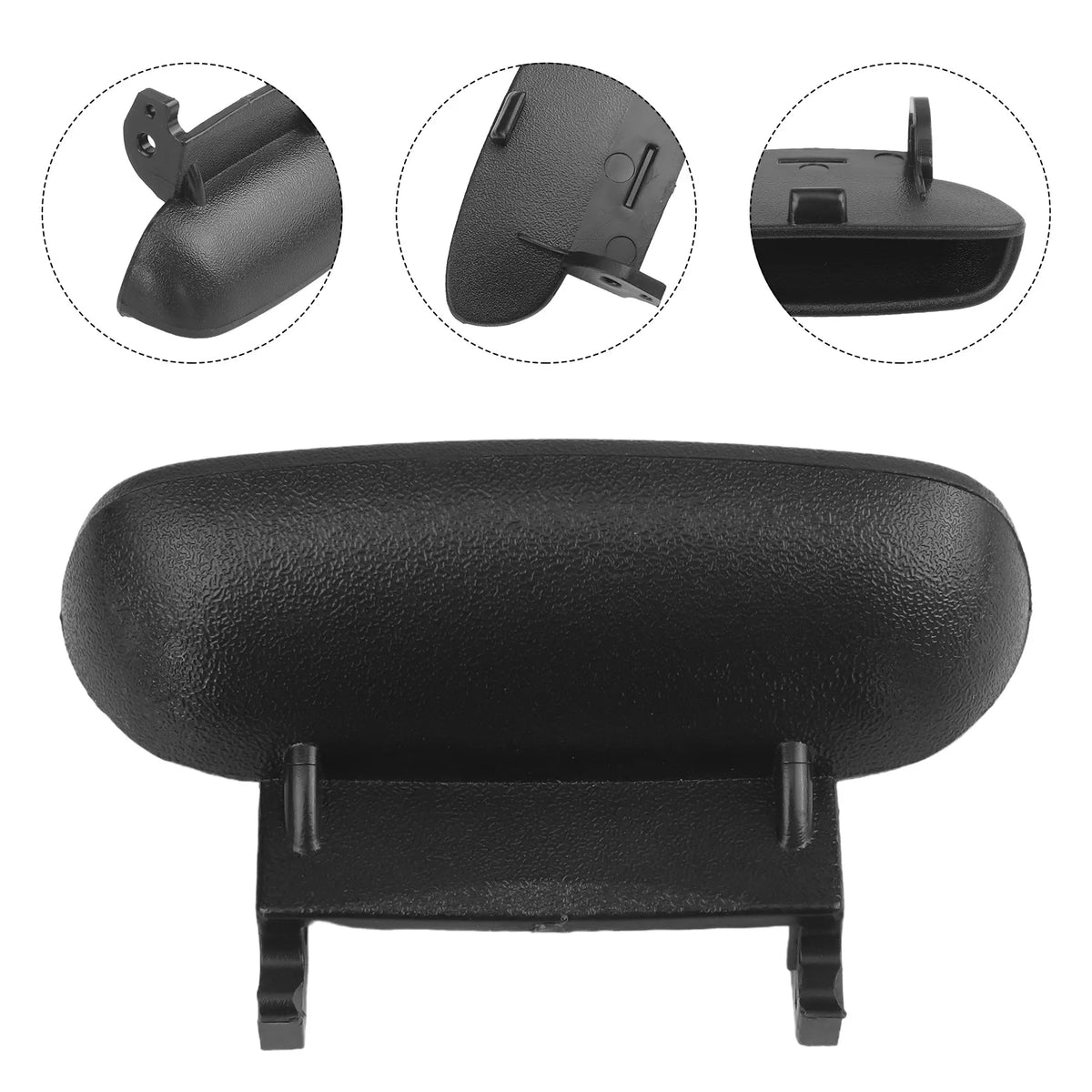 Accessories Car Armrest Cover Latch Replacement Tool ABS Plastics Black Center Console For HONDA CIVIC 2006-2011