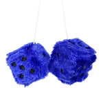 6cm Multicolor Plush Dice Pendant Car Hanging Ornament