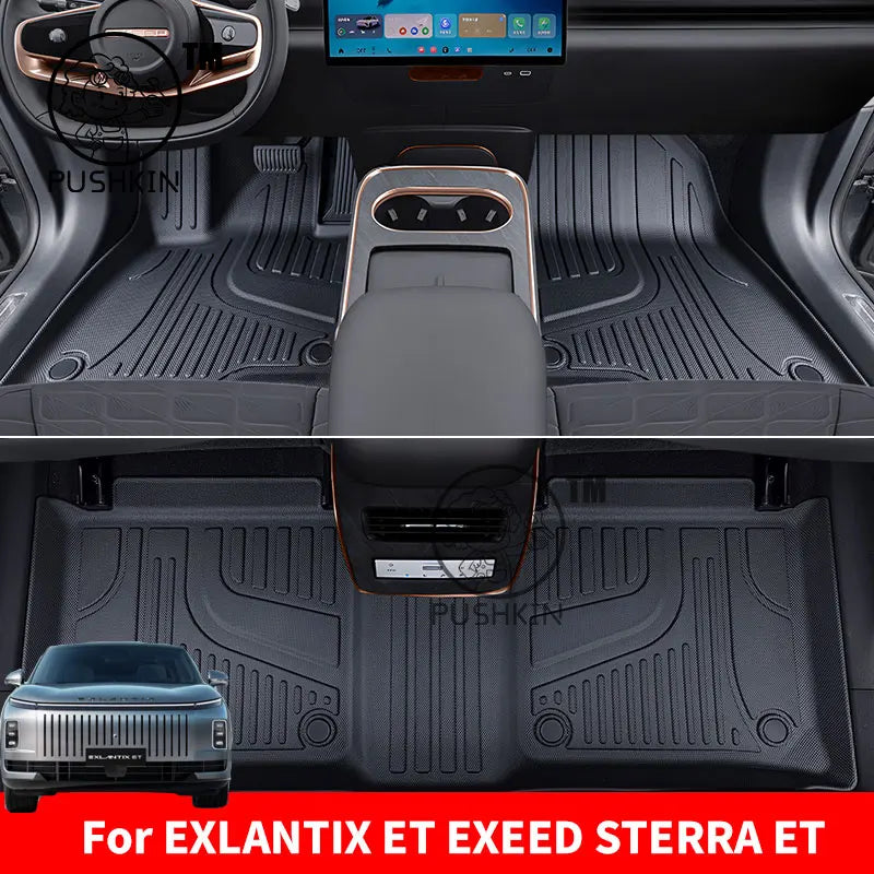 For Exlantix ET EXEED STERRA ET 2026 2025 Custom Fit Full Surround 3D TPE Foot Mat Interior Protection Liner Accessories