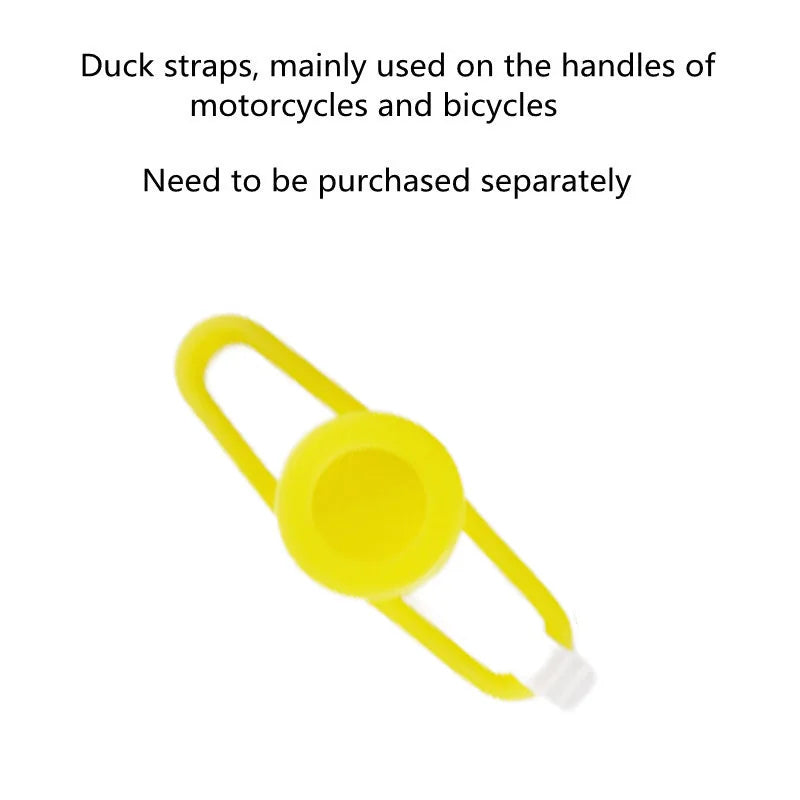Car Broken Wind Helmet Small Yellow Duck Car Decoration Accessories Wind-breaking Wave-breaking Duck Cycling Decor Goods Gift
