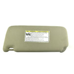 For 2007-2011 for Toyota Camry Hybrid Sun Visor Replacement Beige Driver Car Sun Shade With Makeup Mirror
