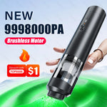 CENRR 9998000Pa Car Vacuum Cleaner | Powerful Wireless Portable Car and Home Cleaner with Air Blower