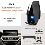 Car Phone Holder Screen Mount Dedicated Base In Car Mobile Support For BMW X3 ix3 X4 G01 G02 Portable Navigation Phone Holder