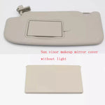 For Nissan Qashqai 2016-2021 Makeup Mirror Cover, Sunshade Cover, Makeup Lamp Flip Cover, Sunshade Cover