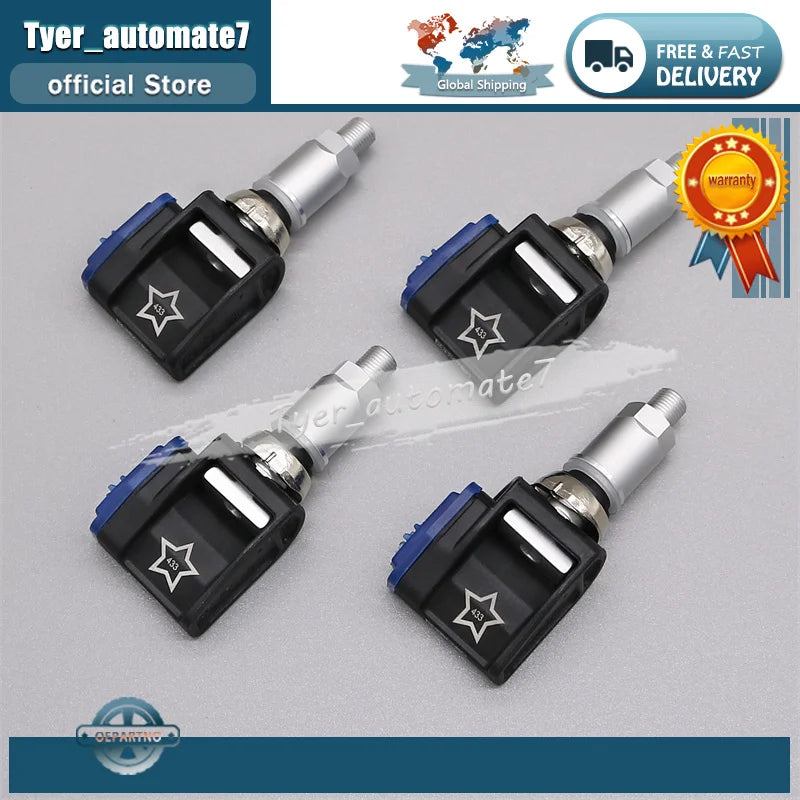 Mercedes TPMS Sensor A0009058413 | 433MHz Tire Pressure Sensor for Mercedes-Benz additional angle
