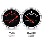 52MM Water Level Gauge with Red Backlight | 0-190 Ohm Water Tank Sensor and Meter detail view
