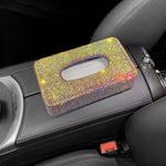 Rhinestone Genuine Leather Car Tissue Box Holder