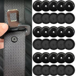 10 PCS Car Seatbelt Buckle Car Seat Belt Stop Button Clips Seatbelt Adjuster Fastener Retainer Rivet