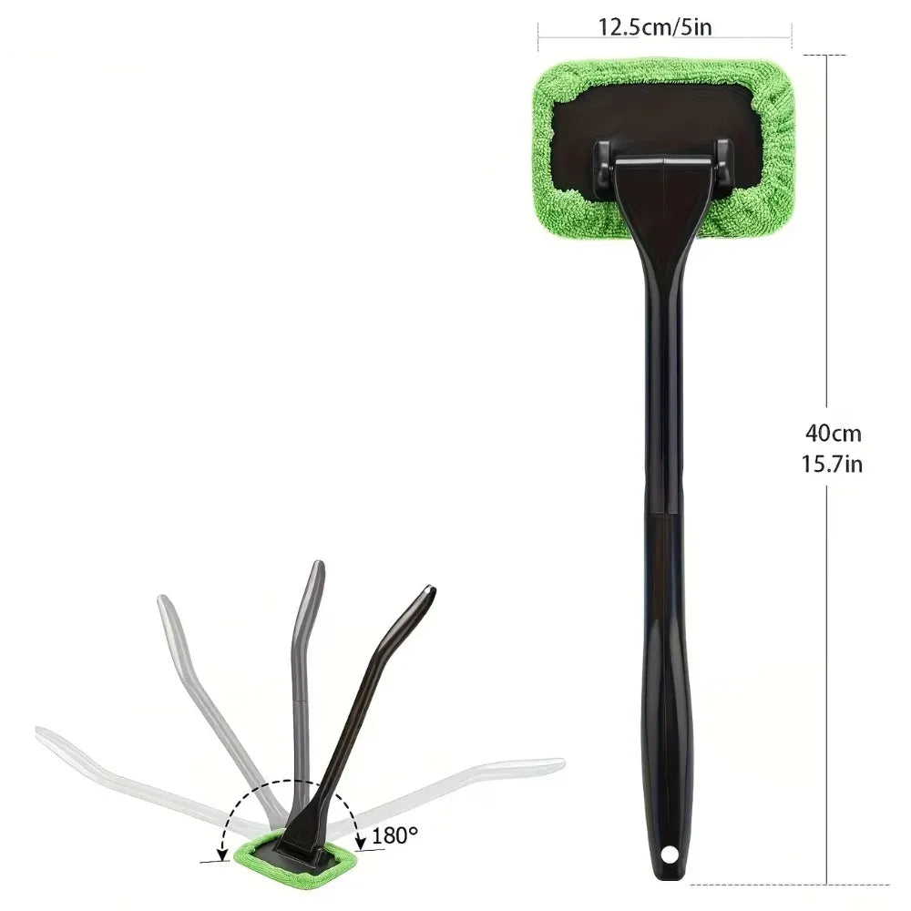 Car Window Cleaner Brush Kit Windshield Cleaning Wash Tool Inside Interior Auto Glass alternate view