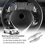 For Alfa Romeo Giulietta MiTo 2011-2019/Fiat 500L 2013-2017 Car Steering Wheel Shift Paddle DSG Extension Shifter Gear Stickers