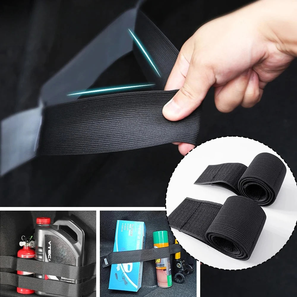 Nylon Trunk Strap Car Storage Fixed Belt Organizer