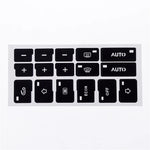 1 Pcs 16-Key AC Climate Control Button Repair Sticker Decal for Audi A4 B6 B7 2000-2004 detail view