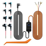 REDTIGER Dash Cam Hardwire Kit USB C PortCar DVR Record Charger Cable Kit 12V- 24V To 5V 4 Fuse Kit