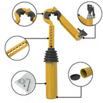 Car Steering Wheel Lock with Adjustable Handbrake Gear Shift Lock Car Safety Anti-theft detail view
