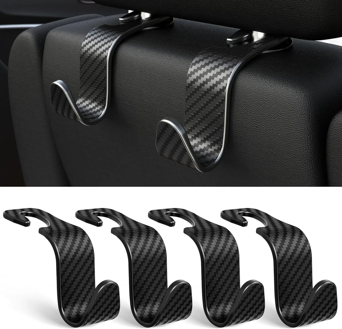 Car Headrest Hook Hanger for Seat Back Organizer