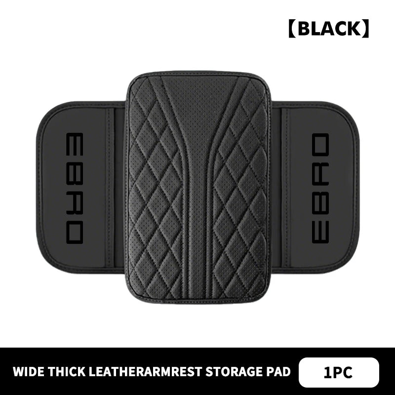 Leather Car Armrest Storage Bag Auto Center Console Protective Pad Auto Accessories For Ebro S400 S700 S800 Jaecoo J7 J8 Omoda 5