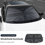 Car Front Windshield Sunshade UV Blocking Cover | For Mini Cooper F56 F60 R56 R60 J01 alternate view