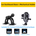 Magnetic Car Phone Holder | Strong Center Console Adhesive Mount for Secure Holding alternate view
