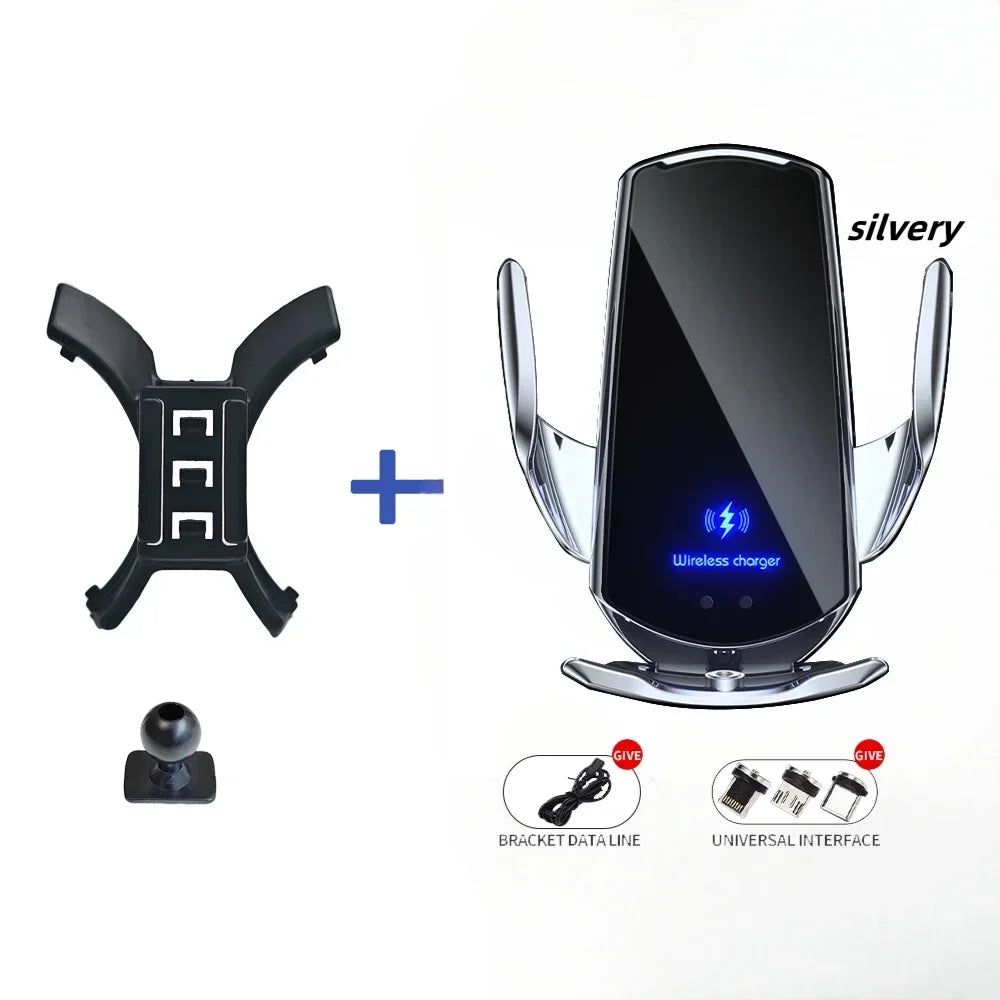 Car Phone Holder Base Special Mounts For Nissan Qashqai J10 2008 2009 2010 2011 2012-2015 15W Wireless Charging MagSafe Base