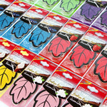 Car Air Freshener Natural Scented Tea Paper Auto Hanging Leaf Shape One-piece Car Decoration Perfume Tablets Freshener 48PCS