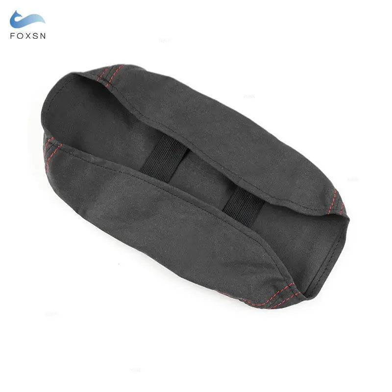 Car Styling Center Armrest Console Box Cover Trim Suede Leather For VW Golf 6 2010 2011 2012 2013