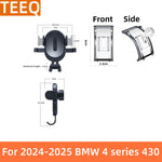 Car Phone Holder For 2024 2025 BMW 4 Series 430i Air Vent Exclusive Base GPS Stand additional angle