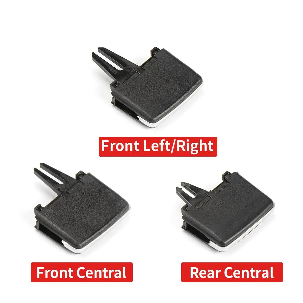 W166 Rear AC Vent Grille Outlet Tab Clip Slider B Pillar Repair Kit For Mercedes Benz W166 M ML GL GLE GLS 2012-2015