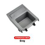 Double Hole Car Center Console Storage Box with Cup Holder | For BMW E46 1999-2006 detail view