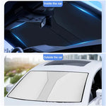 Car Windshield Sun Shade UV Protector Foldable alternate view