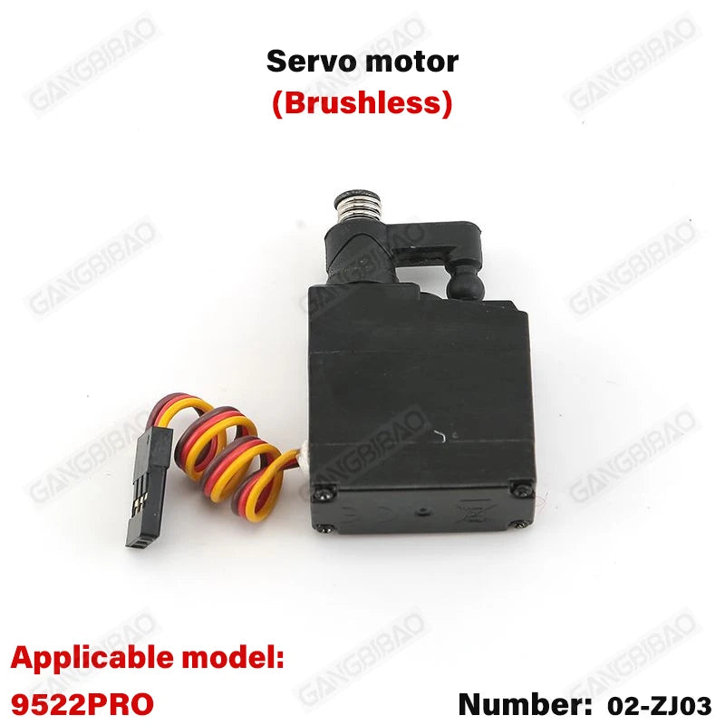 9522 PRO Remote Control Car Parts Swing Arm, Pull Rod, Steering Cup, Tire, Chassis, T lifestyle view