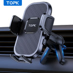 TOPK Car Phone Holder | Universal Air Vent and Dashboard Mount alternate view