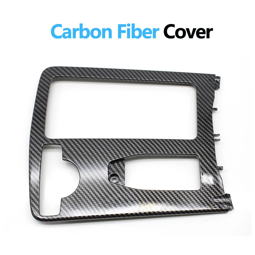 Central Console Drink Cup Holder Cover Shutter Outer Frame Cover For Mercedes Benz W204 C C180 C200 C220 E W207 W212 E260 E300