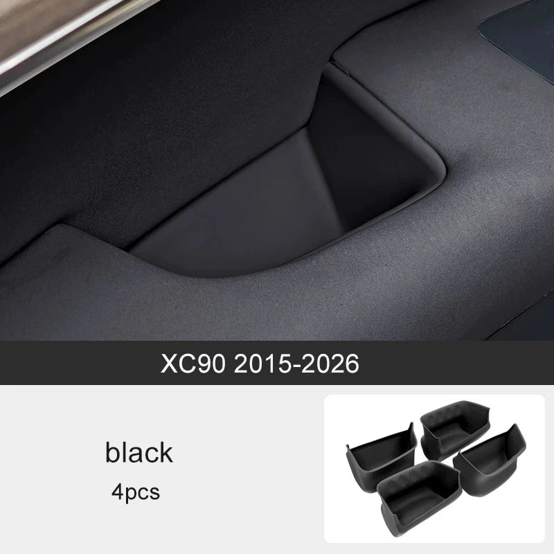 For Volvo XC90 Door Armrest Storage Box Silicone Pad Handle Box Pad 2015-2026 Car D additional angle