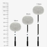 Car Wash Brush Car Cleaning Brush Telescoping Long Handle Mop Soft Hair Chenille Br additional angle