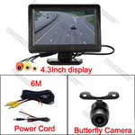 Easy Installation 4.3Inch or Rear View Camera Monitor Screen Reversing Camera for Car alternate view