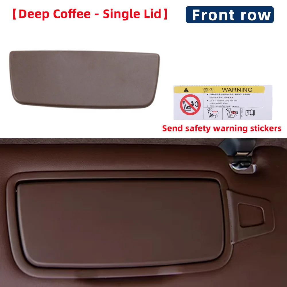 For Porsche Boxster Cayman 911 981 982 991 992 718 Car Left Right Sun Visor Vanity Mirror Cover or Assembly 98173103128