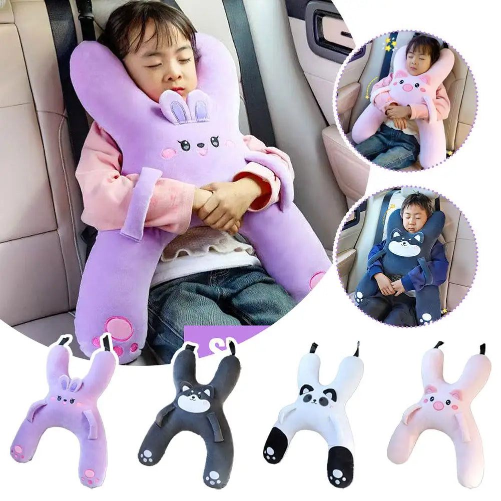 Children's Car Seat Neck Pillow with Lumbar Support alternate view