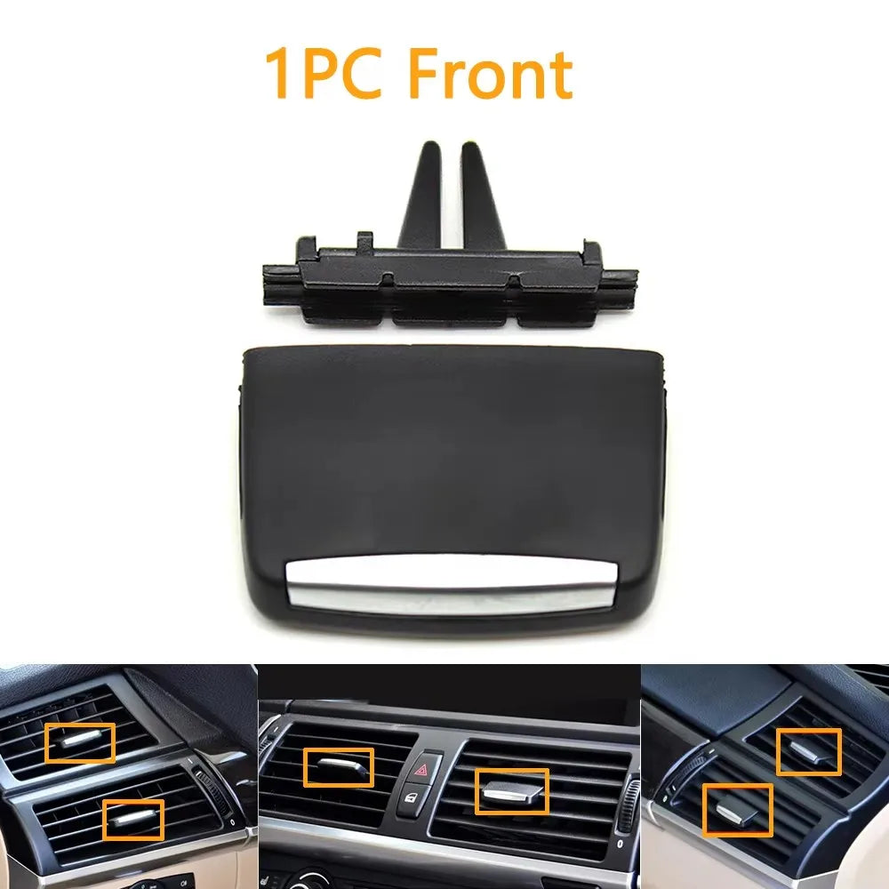 Car Interior Accessories Front / Rear Center A/C Air Conditioning Vent Outlet Tab Clip Repair Kit for BMW X5 E70 X6 E71 E72