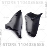 For 2015 2016 2017 2018 2019 2020 F80 F82 F87 BMW M2 M3 M4 A Pairs Side Mirror Cover Caps Carbon Fiber or Gloss Black