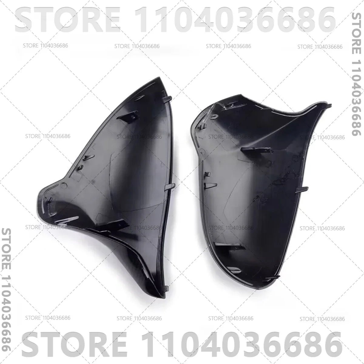 For 2015 2016 2017 2018 2019 2020 F80 F82 F87 BMW M2 M3 M4 A Pairs Side Mirror Cover Caps Carbon Fiber or Gloss Black