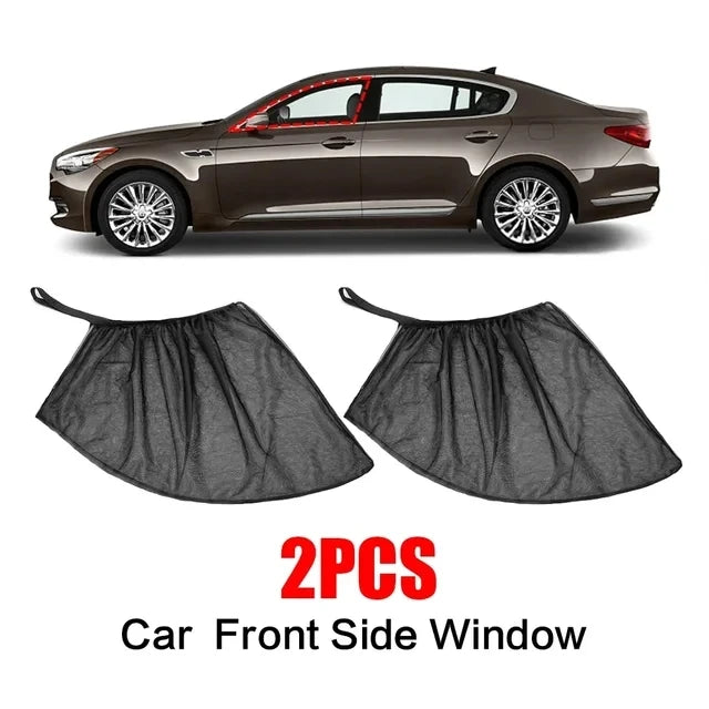Car Side Window Sunshade Mesh Curtains for SUV alternate view