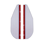 2PCS Car Rearview Mirror Rain Eyebrow Carbon Fiber Sun Visor Shade Cover Protector Clear Vision for Rain Car Mirror Accessories