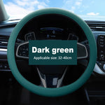 Non-Slip Silicone Steering Wheel Cover 38cm lifestyle view