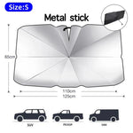 2025 Car Windshield Sun Shade Foldable Umbrella Front Window Cover