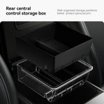 YZ For Tesla Storage Box Model 3 Y YL Highlang Juniper Center Console Armrest TPE H additional angle