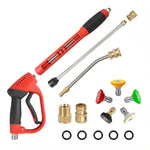 High Pressure Washer Gun Water Spray Gun With Extension Wands | Car Wash Tool