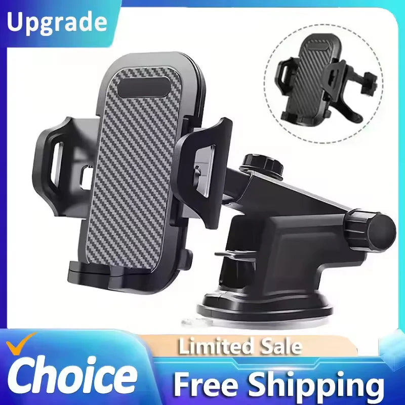 Car Phone Holder 360° Rotatable Windshield Suction Cup Air Vent Mount alternate view