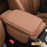 Car Arm Rest Box Expander Cushion Thicken Luxury Center Console Storage Bag Protect Cover Memory Foam Armrest Pad Accessories